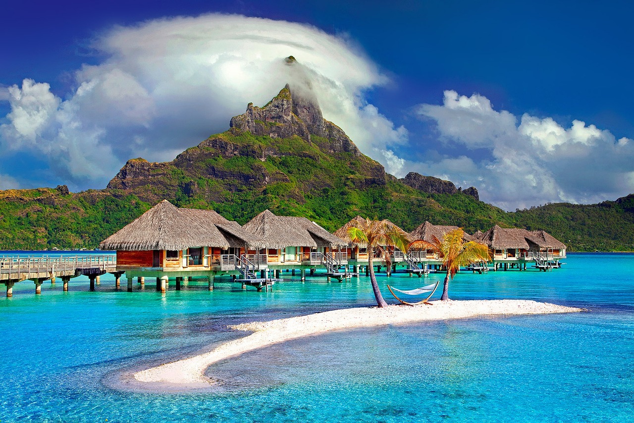 Bora Bora overwater bungalows