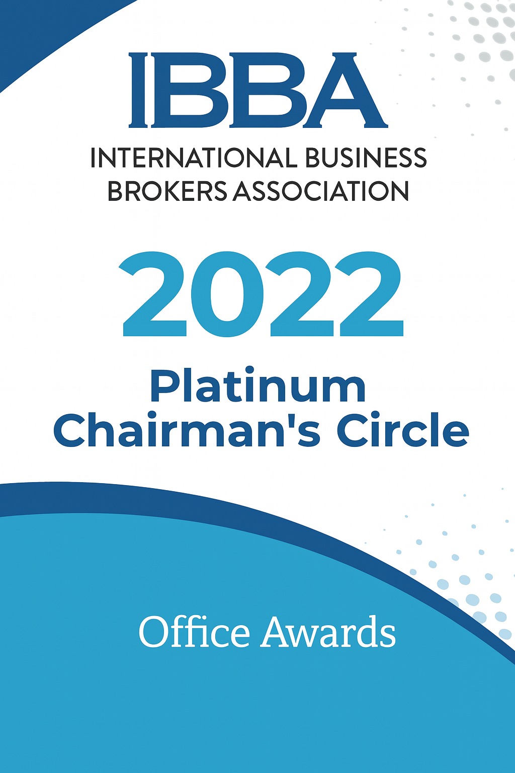 IBBA Platinum Chairman's Circle 2022